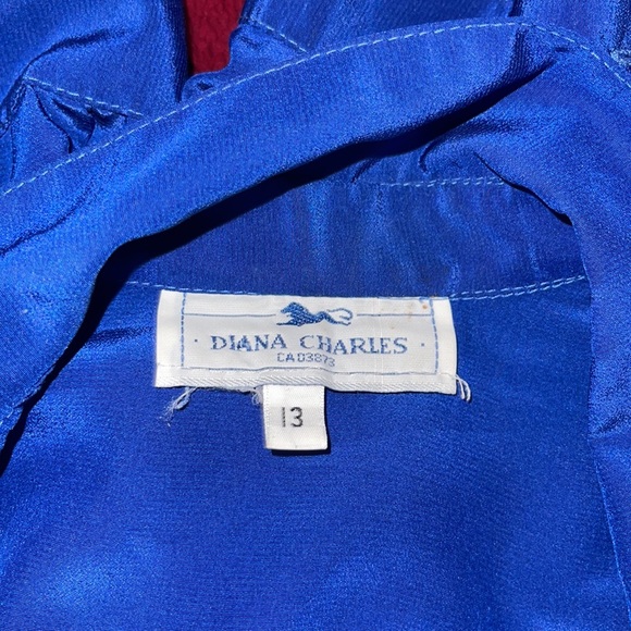 Diana Charles vintage, long sleeve blouse - Picture 6 of 6